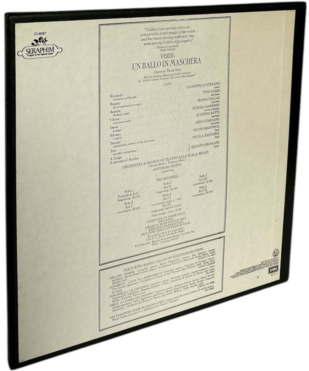 Giuseppe Verdi Verdi: Un Ballo In Maschera US Vinyl Box Set