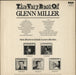 Glen Miller The Very Best Of Glenn Miller UK vinyl LP album (LP record)