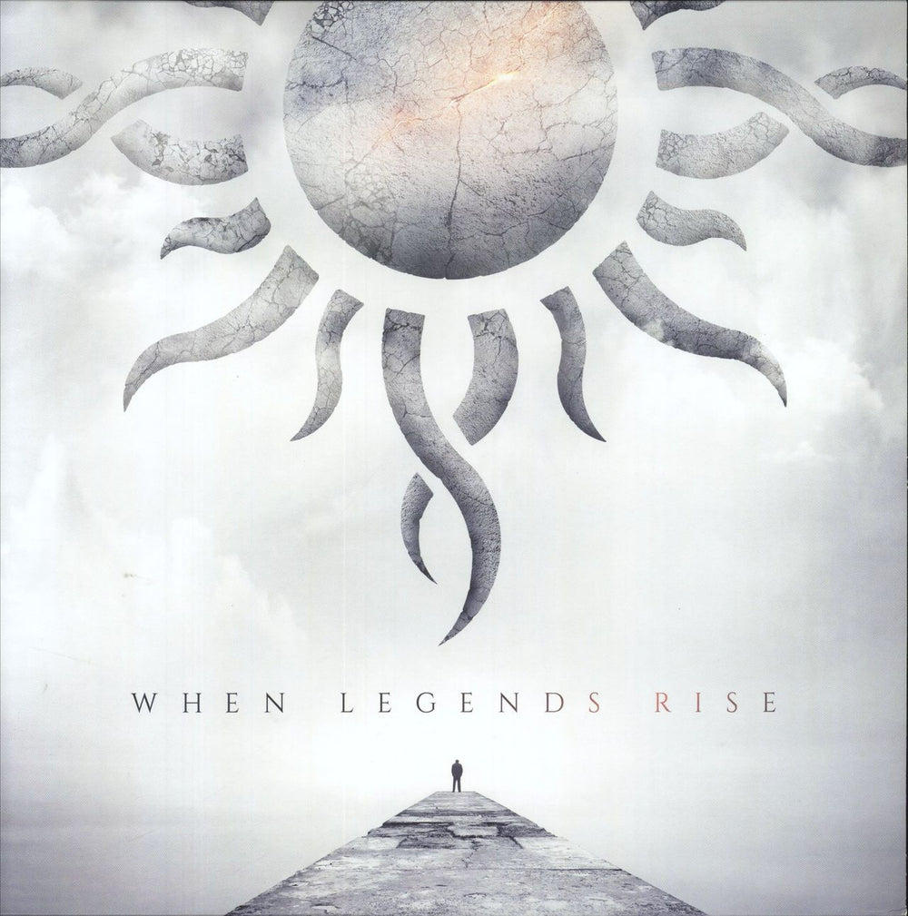 Godsmack When Legends Rise - Marble Vinyl UK vinyl LP album (LP record) SPINE746118