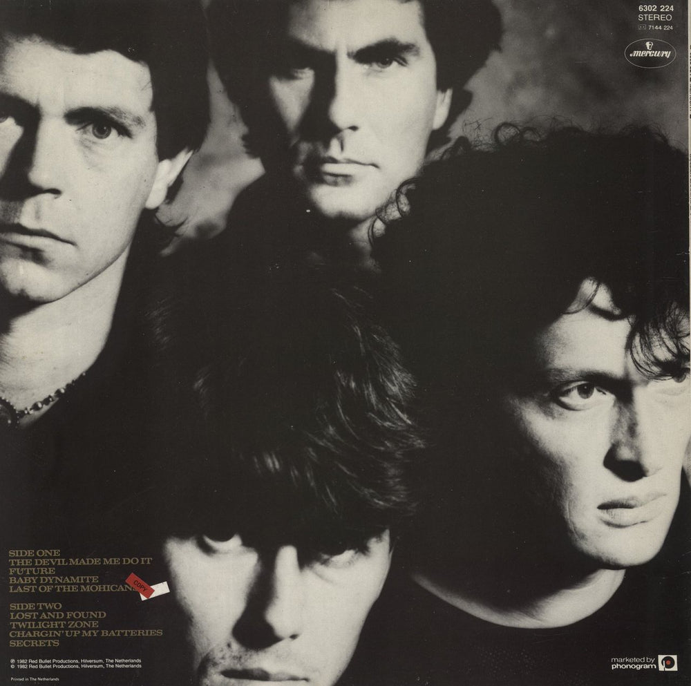 Golden Earring Cut Dutch vinyl LP album (LP record)