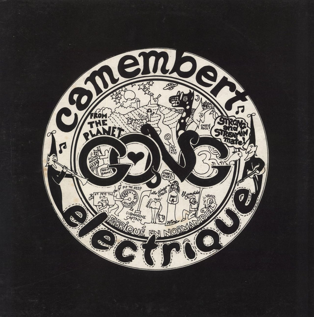 Gong Camembert Electrique - EX UK vinyl LP album (LP record) VC502