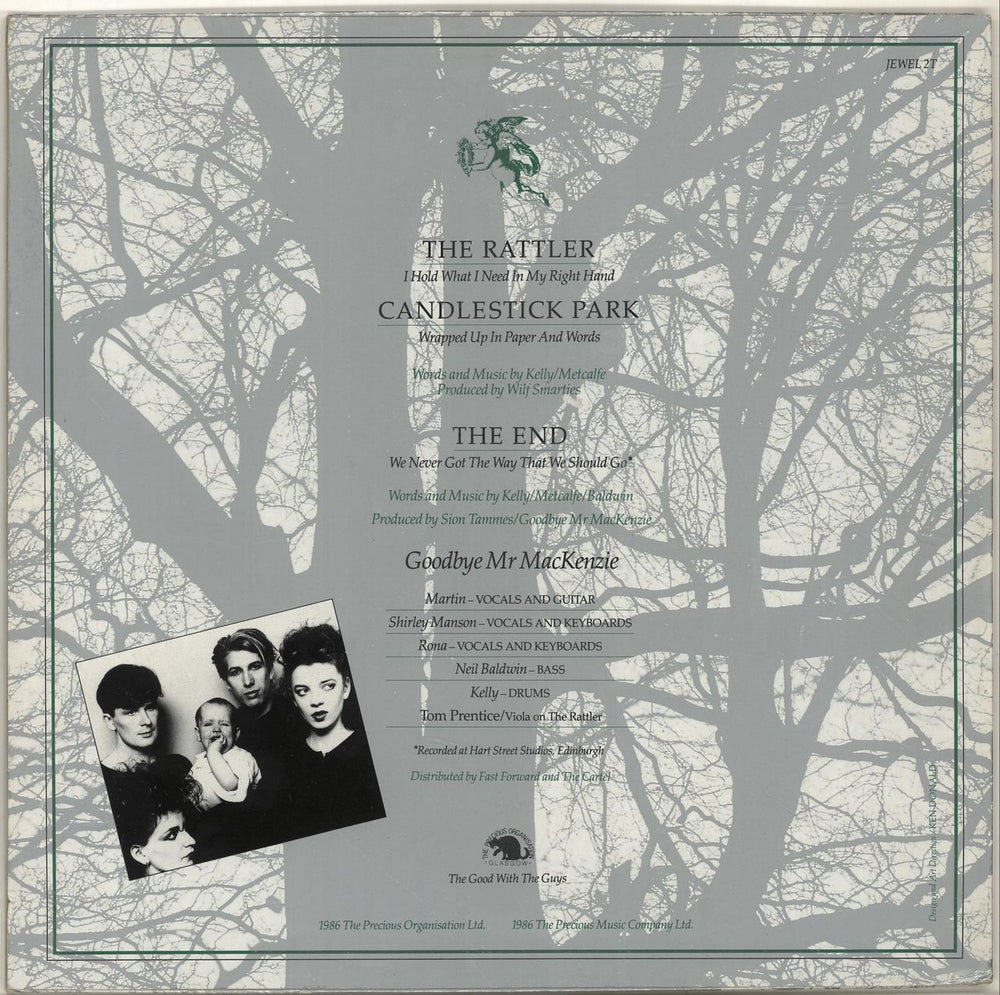 Goodbye Mr. Mackenzie The Rattler - 1st Issue UK 12" vinyl single (12 inch record / Maxi-single)