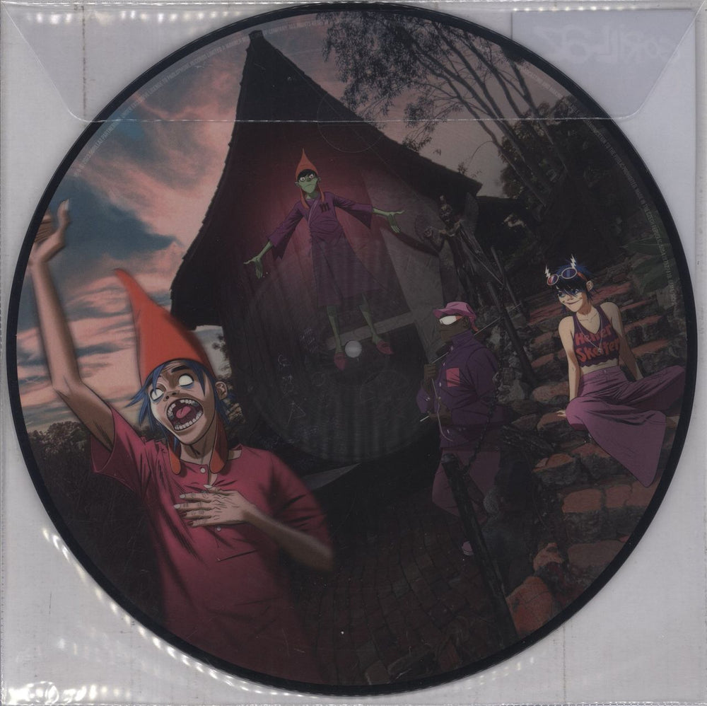 Gorillaz Cracker Island - Picture Disc Edition UK picture disc LP (vinyl picture disc album) 5054197527418