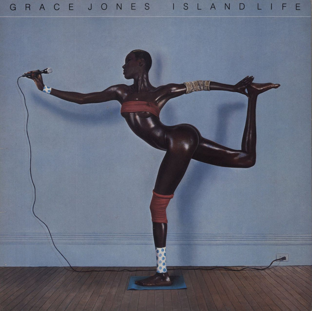 Grace Jones Island Life - EX UK vinyl LP album (LP record) GJ1