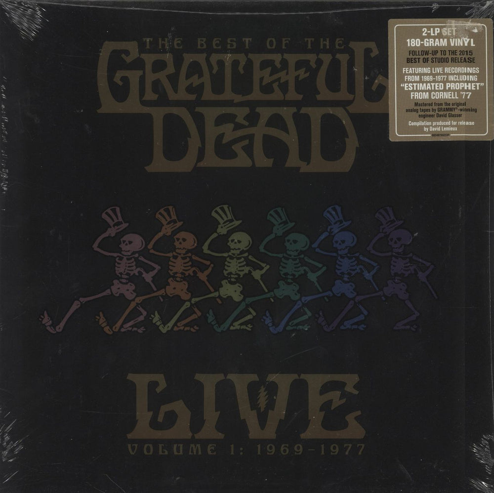 Grateful Dead Best Of The Grateful Dead Live: Volume 1 US 2-LP vinyl record set (Double LP Album) 603497862535
