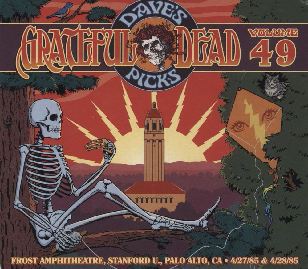 Grateful Dead Dave's Picks, Volume 49 - Frost Amphitheatre, Stanford U. Palo Alto, CA - 4/27/85 & 4/28/85 US 4-CD album set R2726103