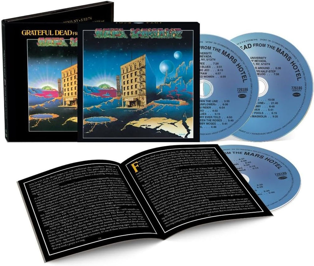 Grateful Dead From The Mars Hotel: 50th Anniversary - Sealed US 3-CD album set (Triple CD) R2725984 / 603497827992