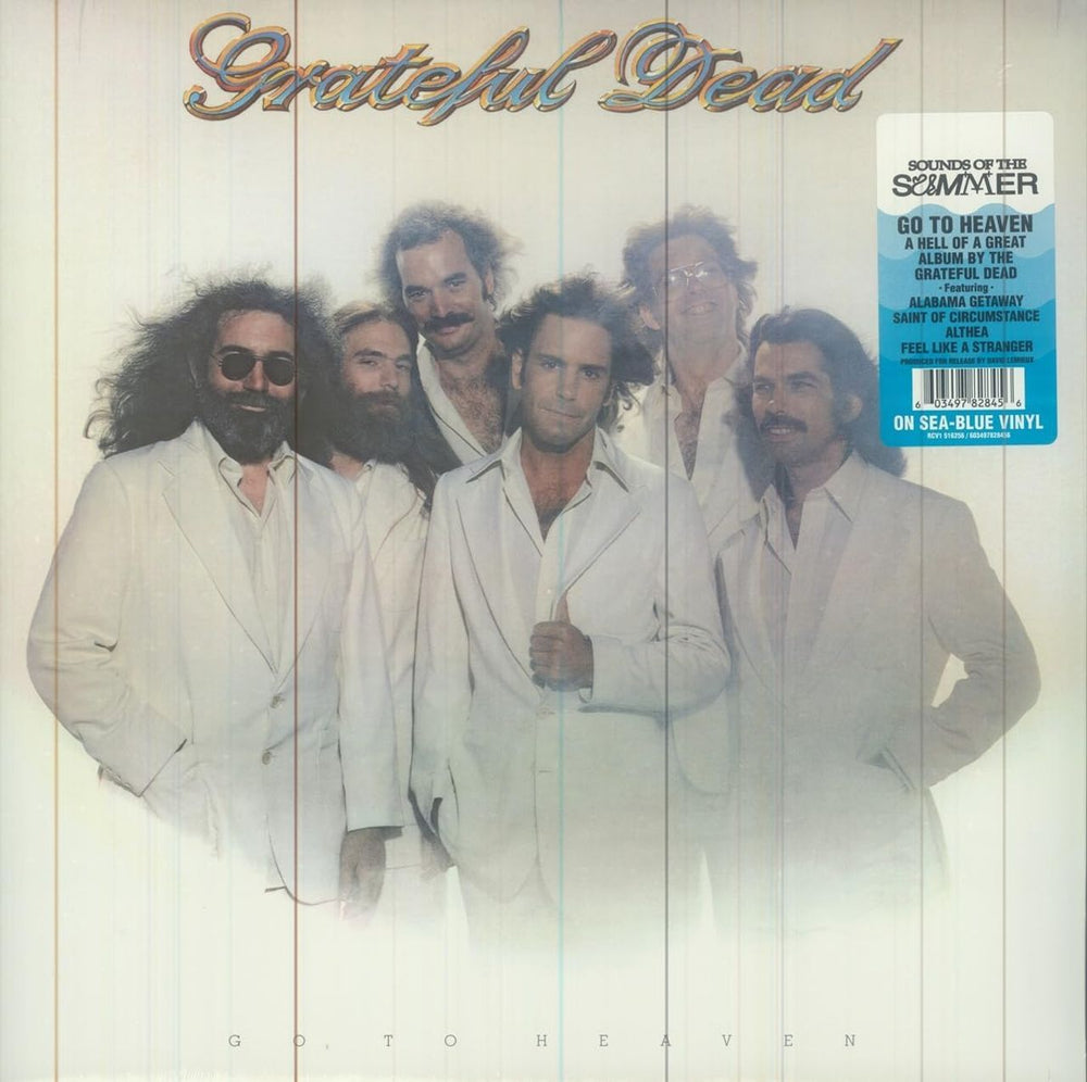 Grateful Dead Go To Heaven - Sea Blue Vinyl - Sealed UK vinyl LP album (LP record) RCV1516256 / 603497828456