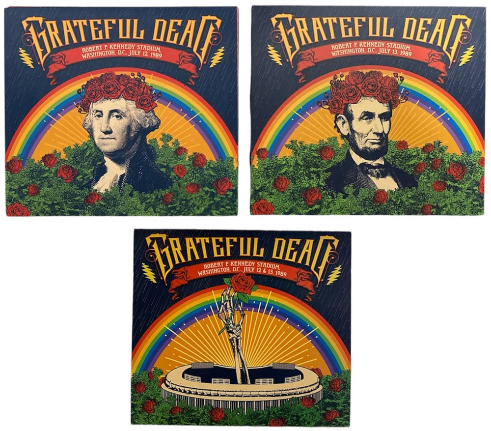 Grateful Dead Robert F. Kennedy Stadium, Washington, D.C., July 12 & 13, 1989 US CD Album Box Set GRDDXRO845918