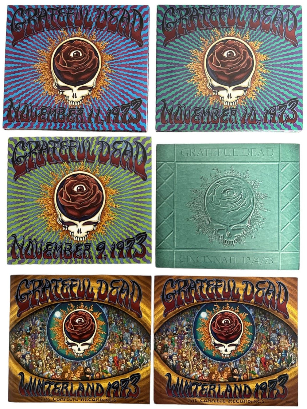 Grateful Dead Winterland 1973: The Complete Recordings + Bonus CD US CD Album Box Set GRDDXWI844943