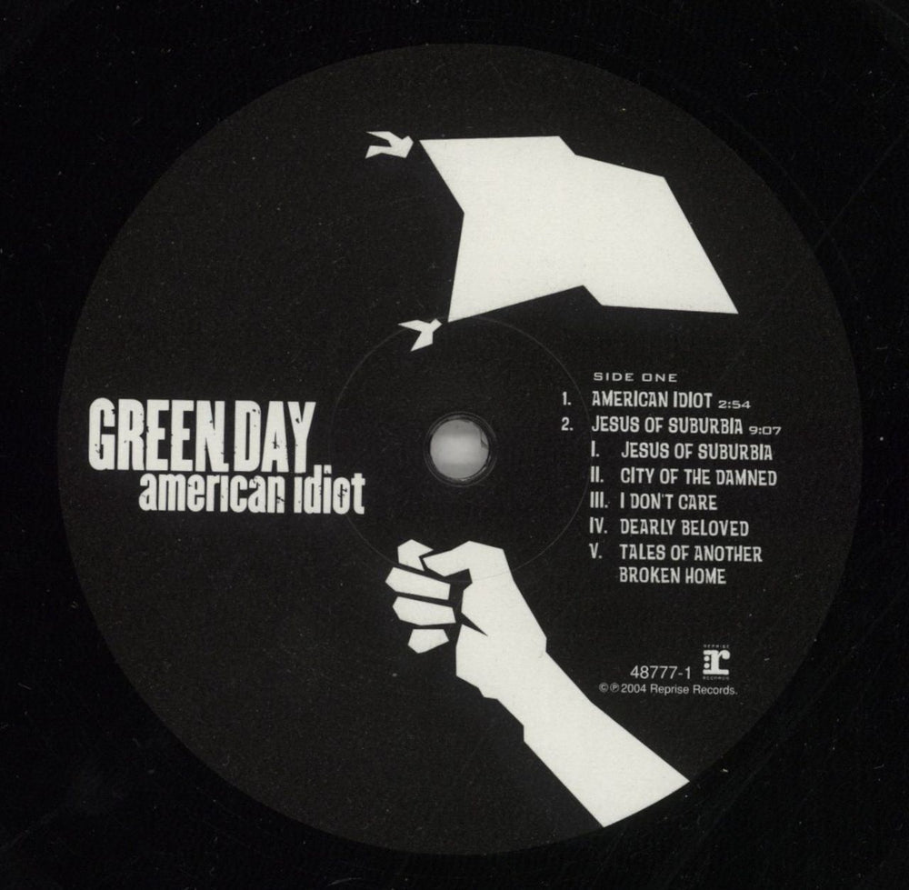 Green Day American Idiot UK 2-LP vinyl record set (Double LP Album) GRN2LAM868162