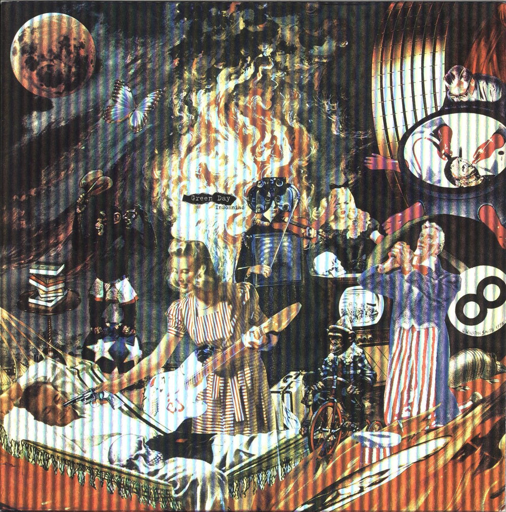 Green Day Insomniac - 25th Anniversary Deluxe Edition UK 2-LP vinyl record set (Double LP Album) 093624884576