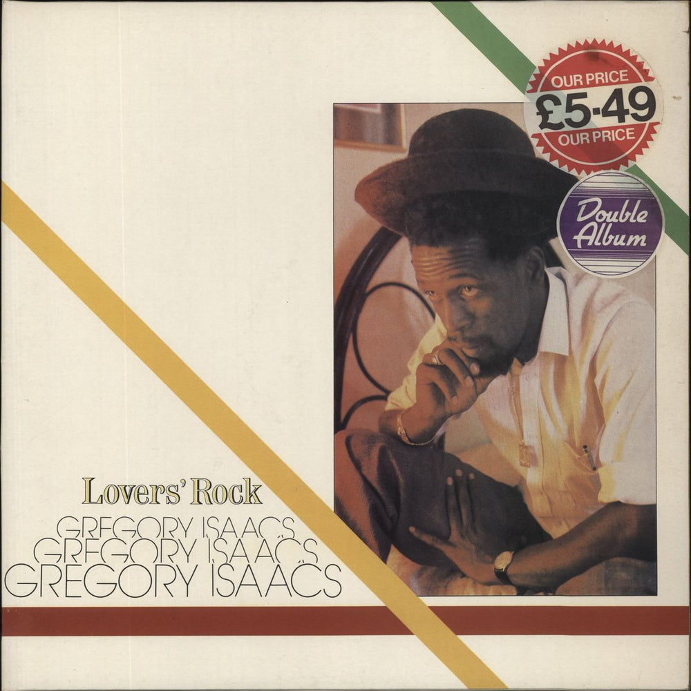 Gregory Isaacs Lovers' Rock UK 2-LP vinyl record set (Double LP Album) PRED10