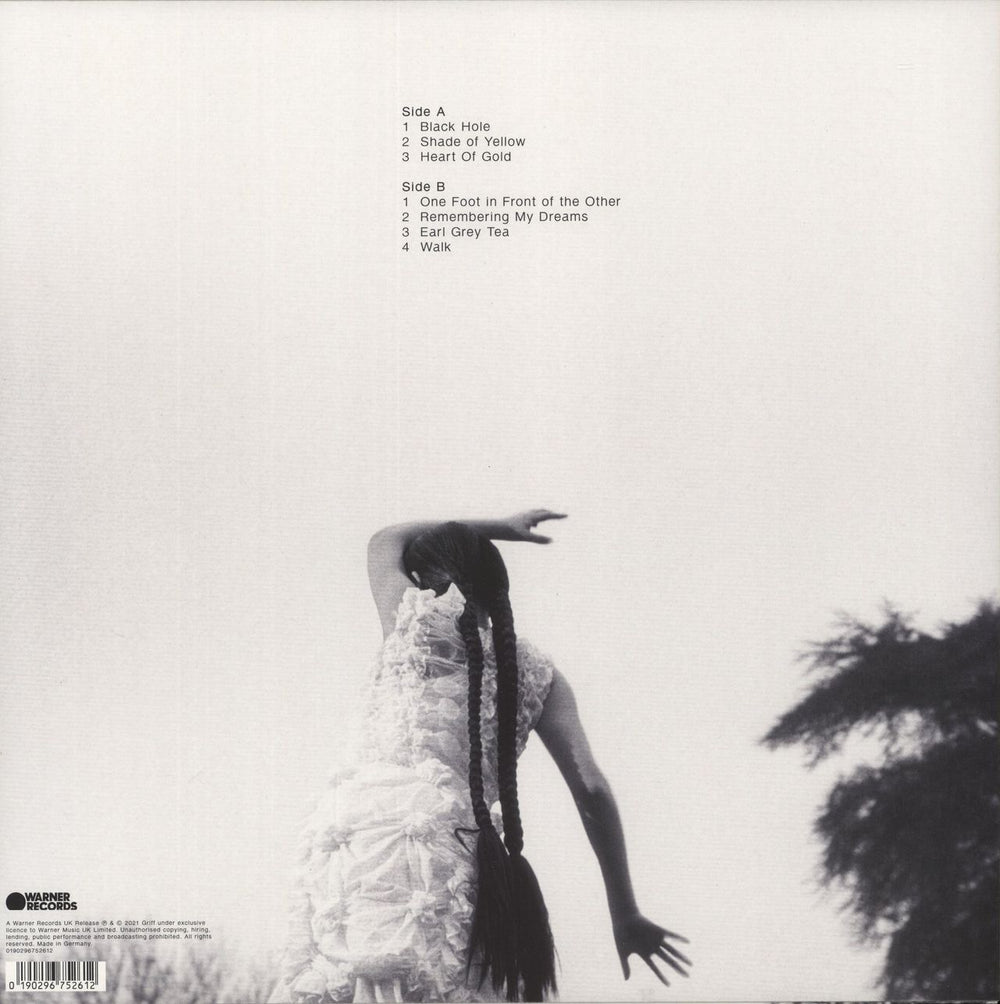 Griff One Foot In Front Of The Other - Clear Vinyl UK vinyl LP album (LP record) 190296752612