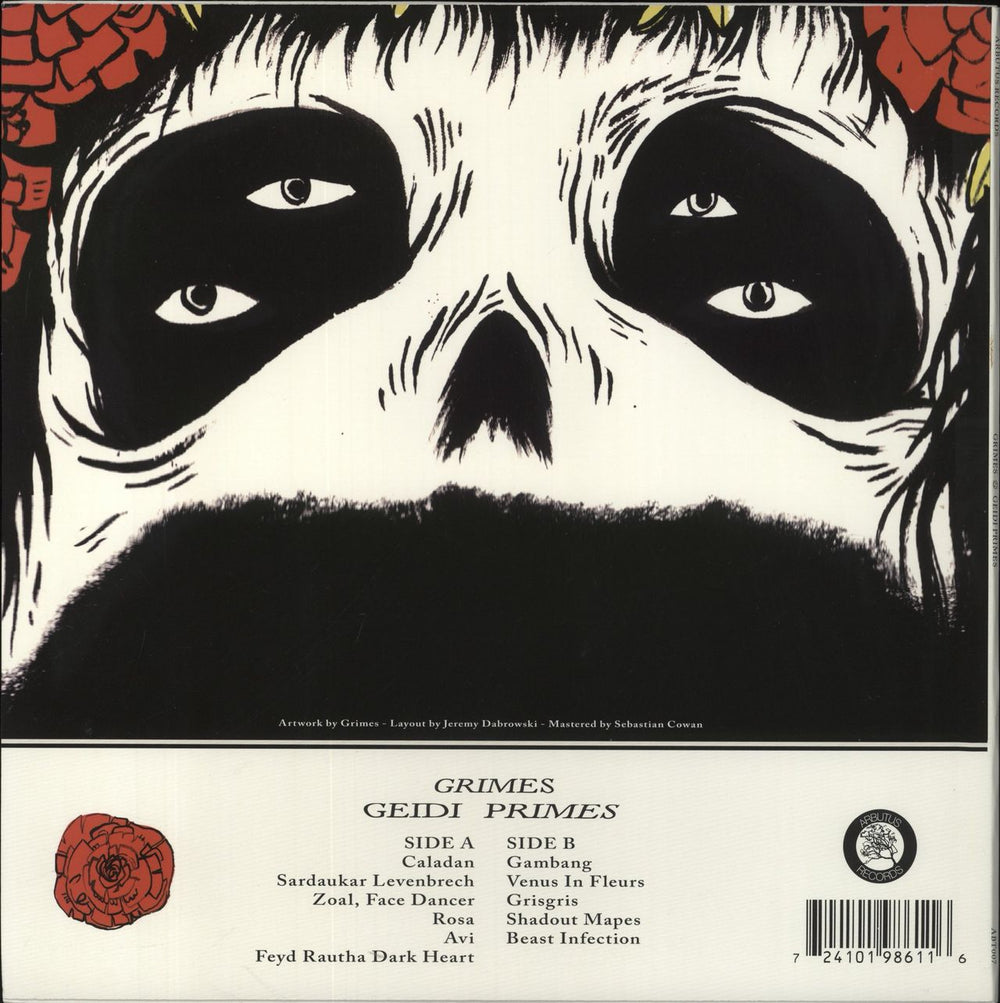 Grimes Geidi Primes Canadian vinyl LP album (LP record) 724101986116