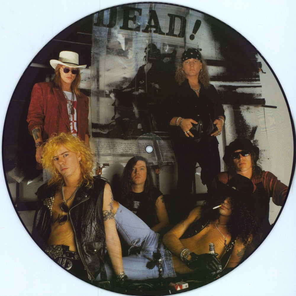 Guns N Roses Don't Cry German 12" vinyl picture disc (12 inch picture record) GET-21678