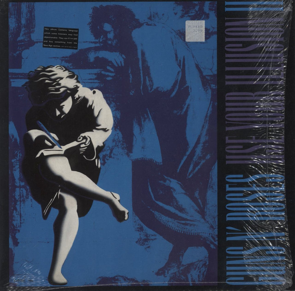 Guns N Roses Use Your Illusion II - 1st - Shrink UK 2-LP vinyl record set (Double LP Album) GEF24420