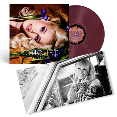 Gwen Stefani Bouquet - Orchid Purple Vinyl - Alternative Artwork Cover + Poster - Sealed UK vinyl LP album (LP record) 602475282631