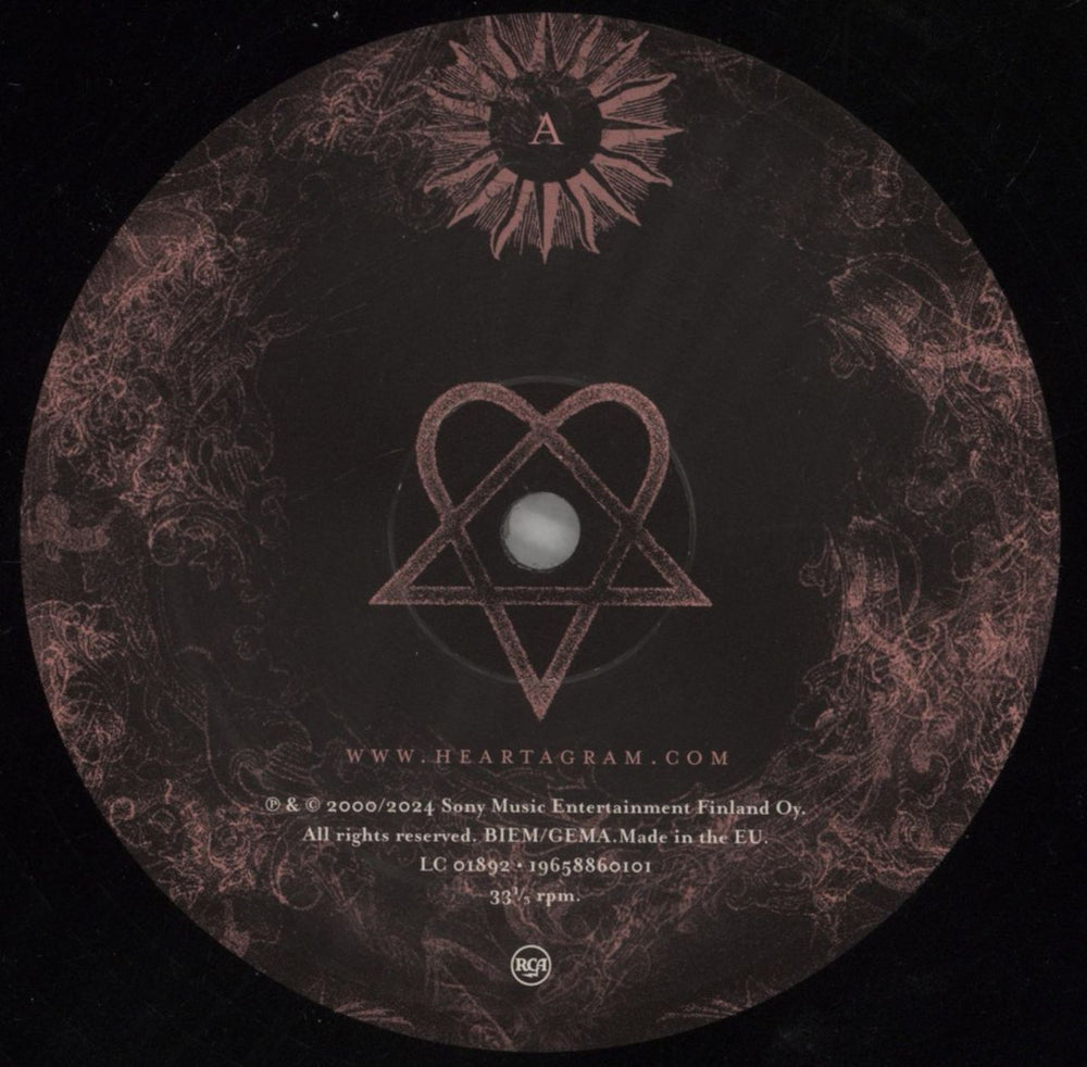 H.i.m (His Infernal Majesty) Razorblade Romance - Black Vinyl UK vinyl LP album (LP record) HMILPRA859631