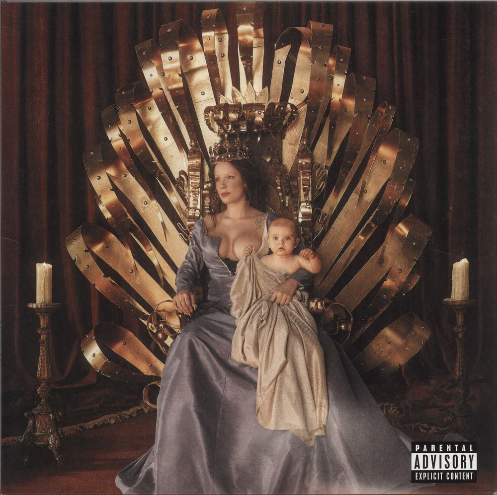 Halsey If I Can't Have Love, I Want Power - Clear Vinyl UK vinyl LP album (LP record) B003395001