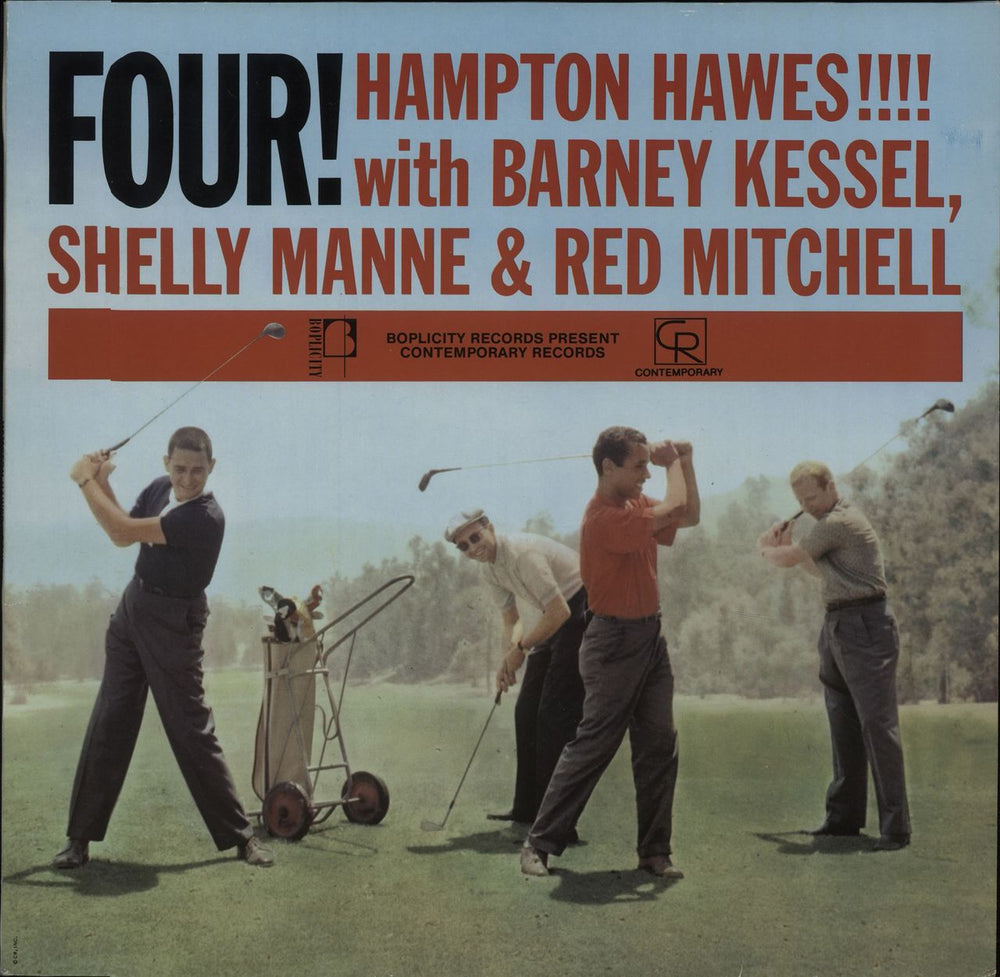 Hampton Hawes Four! UK vinyl LP album (LP record) COP022