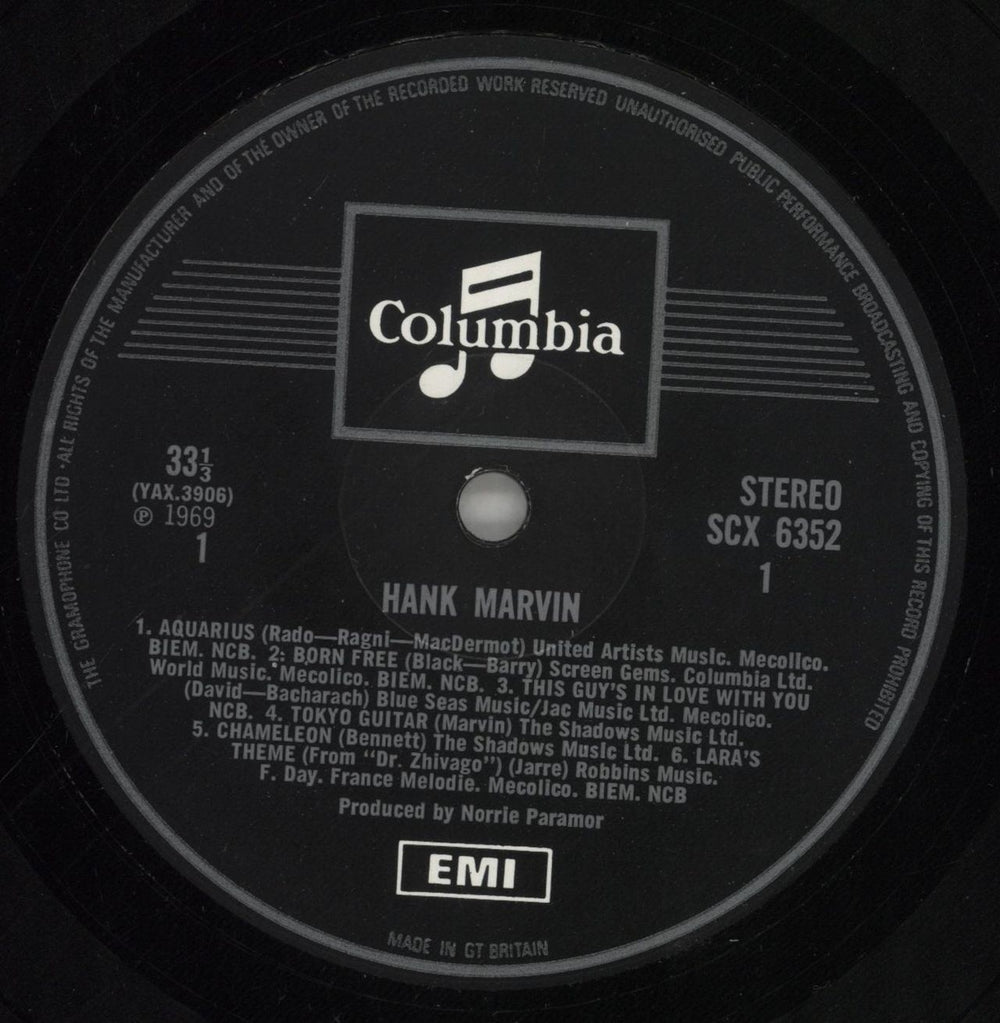 Hank Marvin Hank Marvin - 1st UK vinyl LP album (LP record) HKVLPHA242134