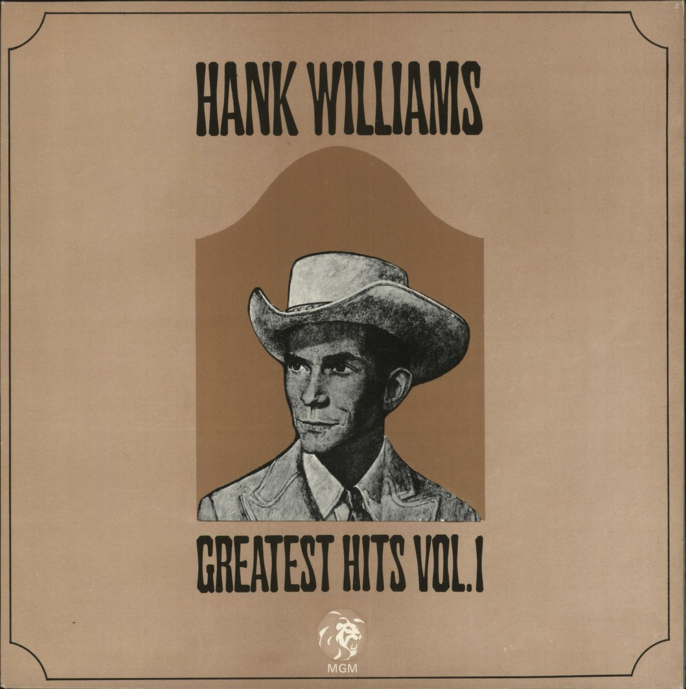 Hank Williams Greatest Hits Volume 1 UK vinyl LP album (LP record) 2353073