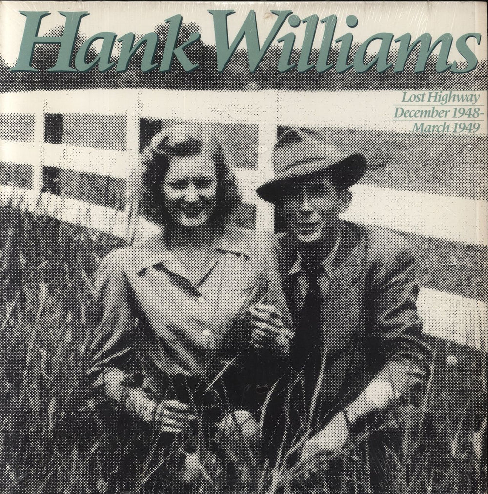 Hank Williams Lost Highway: December 1948 - March 1949 US 2-LP vinyl record set (Double LP Album) 825554-1Y-2
