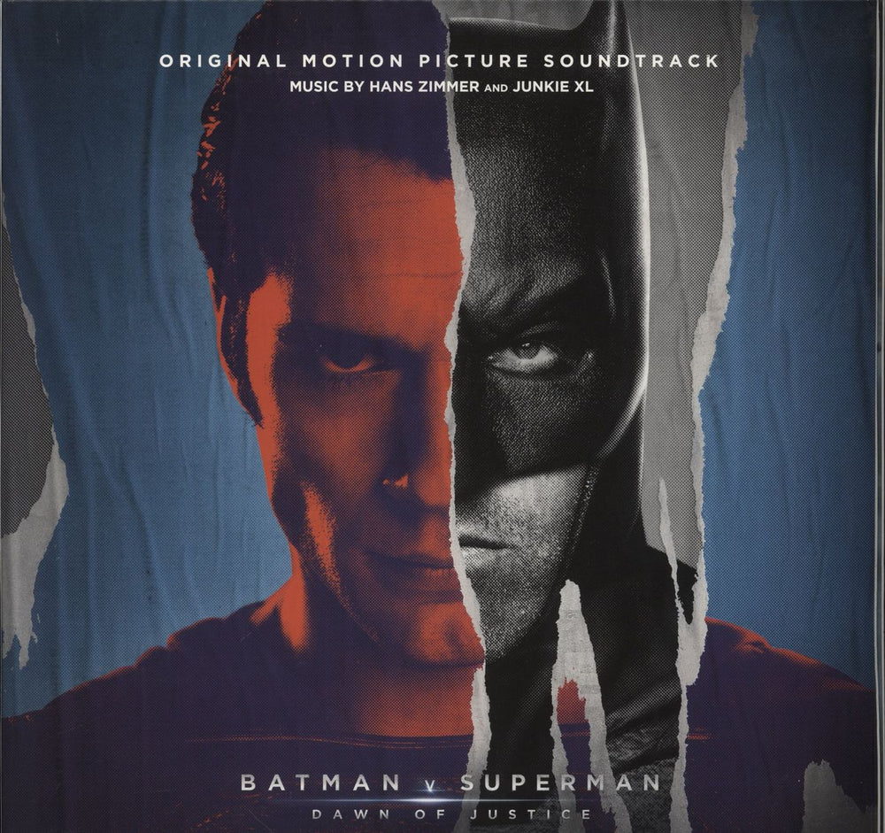 Hans Zimmer Batman V Superman: Dawn Of Justice US 3-LP vinyl record set (Triple LP Album) WTM39748