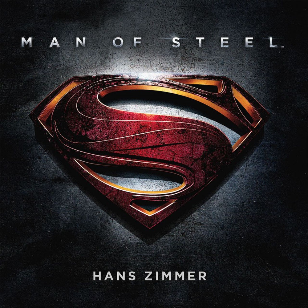 Hans Zimmer Man Of Steel - 180 Gram Red Vinyl - Sealed UK 2-LP vinyl record set (Double LP Album) MOVATM285