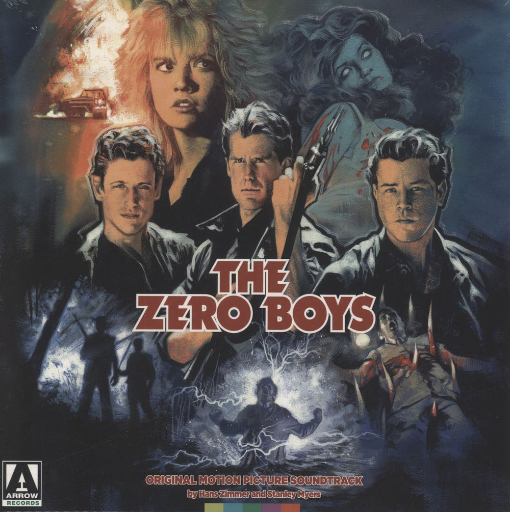 Hans Zimmer The Zero Boys UK vinyl LP album (LP record) AR002