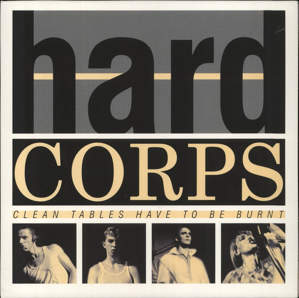 Hard Corps Clean Tables Have To Be Burnt US vinyl LP album (LP record) MW035