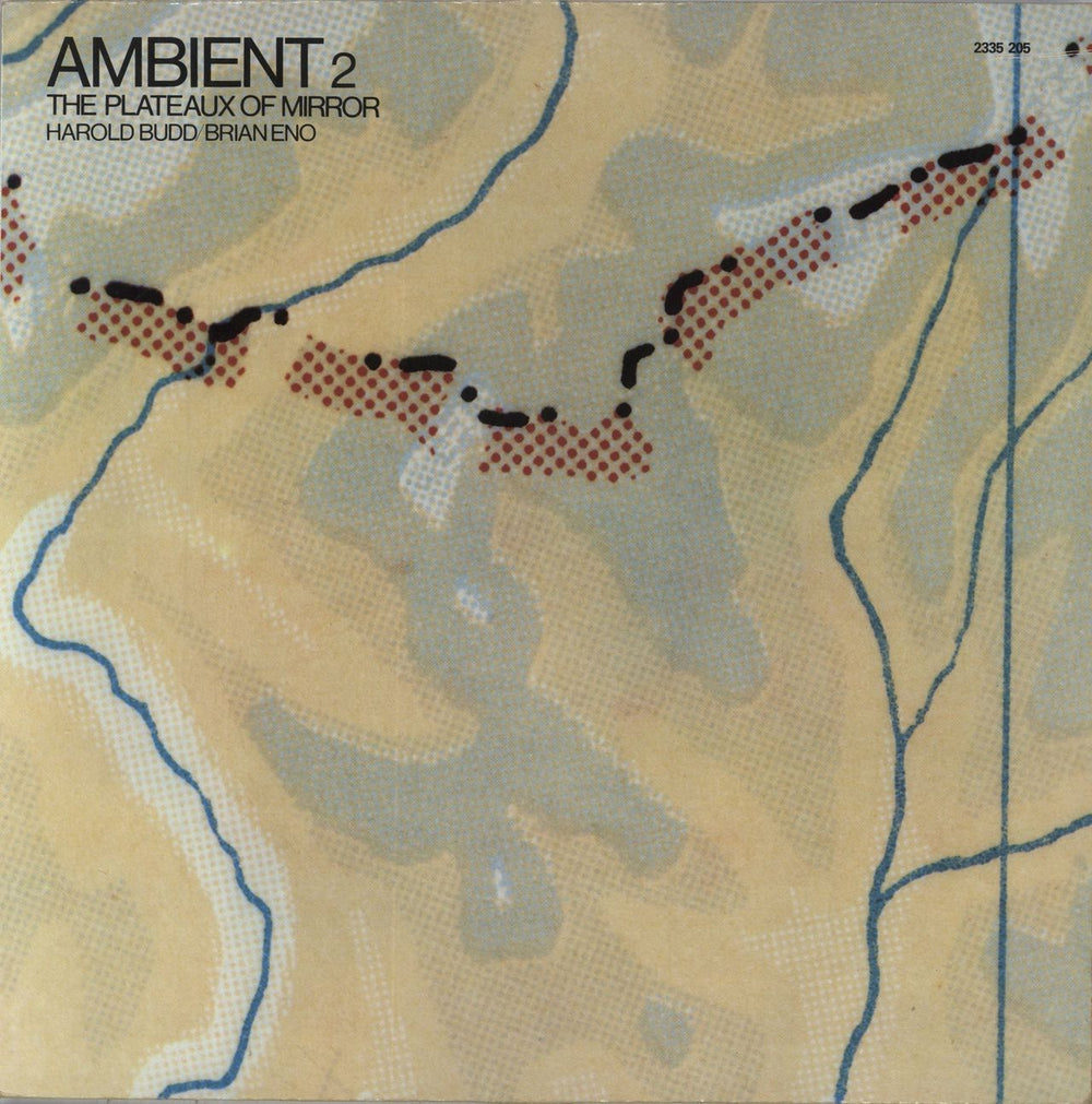 Harold Budd Ambient #2 The Plateaux Of Mirror French vinyl LP album (LP record) 2335205