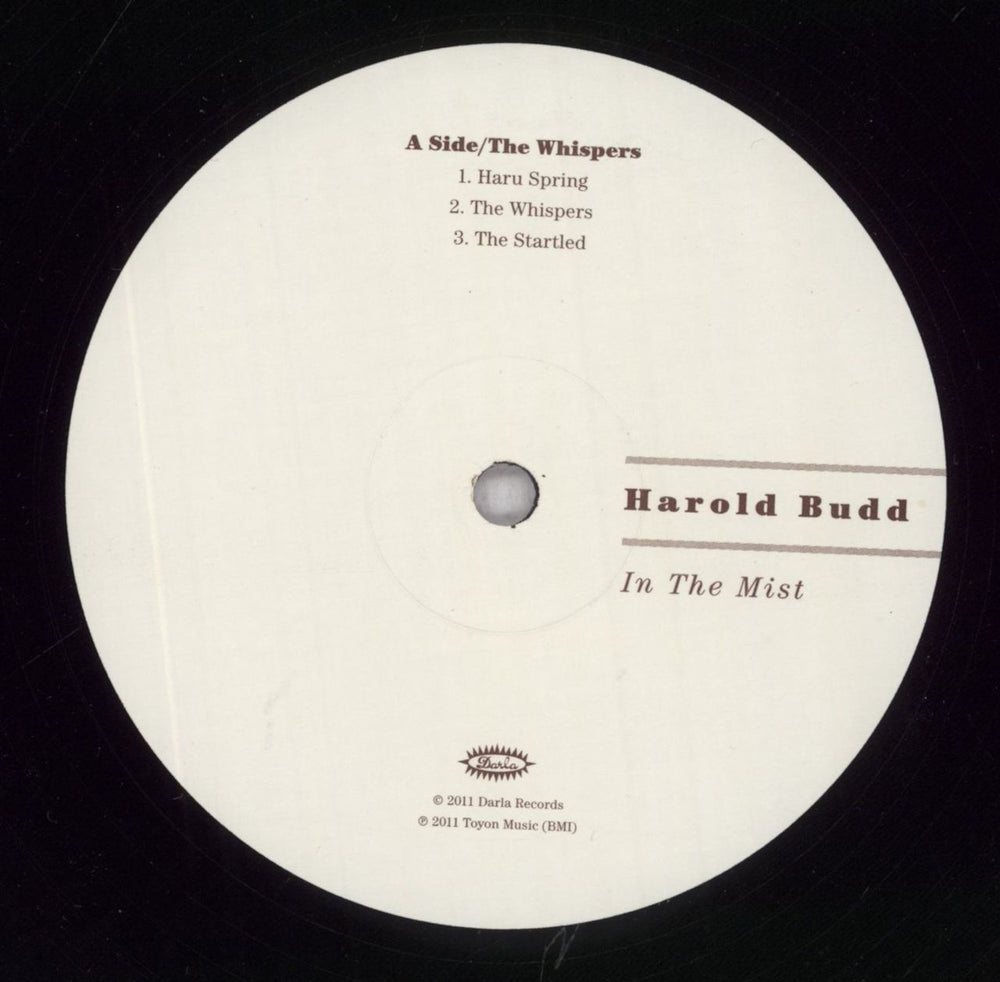 Harold Budd In The Mist US 2-LP vinyl record set (Double LP Album) UDD2LIN840713