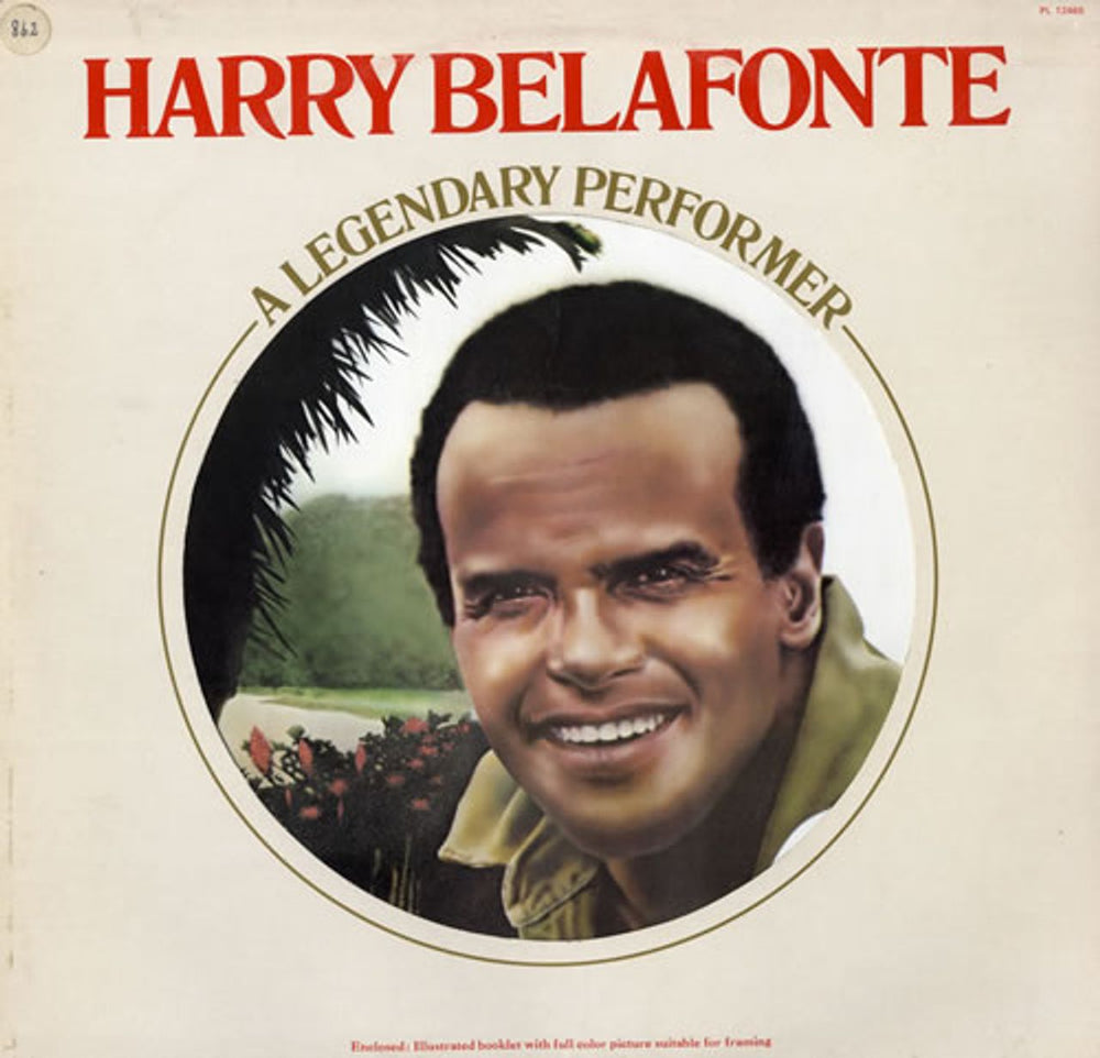 Harry Belafonte A Legendary Performer UK vinyl LP album (LP record) PL12469