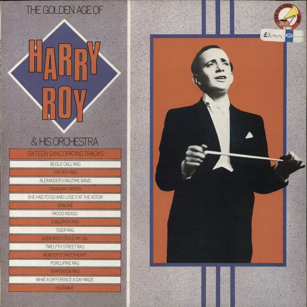 Harry Roy The Golden Age Of Harry Roy UK vinyl LP album (LP record) GX2508