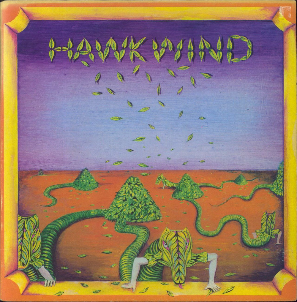 Hawkwind Hawkwind - 2nd - EX UK vinyl LP album (LP record) LBS83348