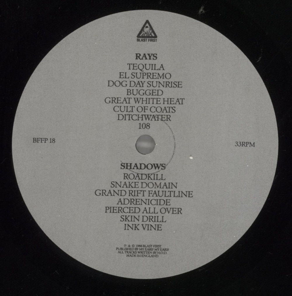 Head Of David Dustbowl - VG UK vinyl LP album (LP record) HB9LPDU858927