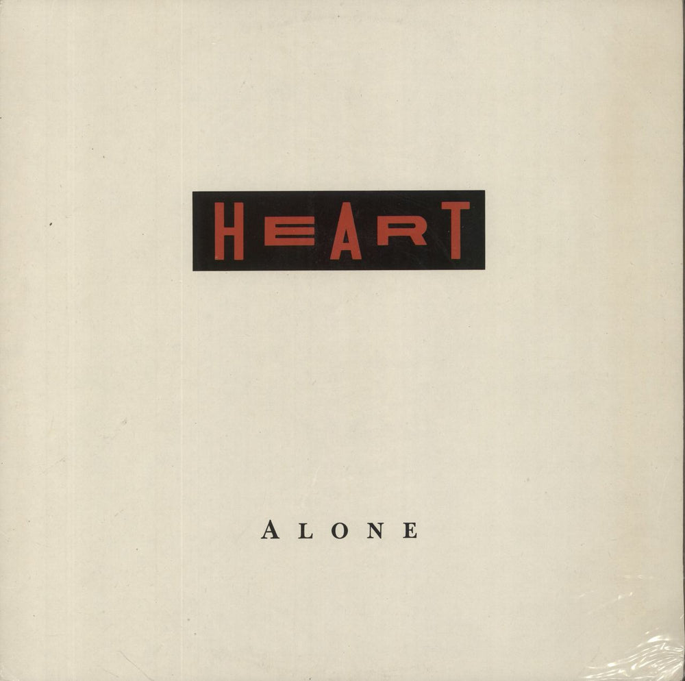 Heart Alone - Shrink Brazilian Promo 12" vinyl single (12 inch record / Maxi-single) 9951041