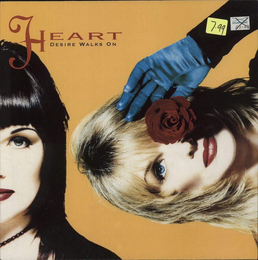 Heart Desire Walks On UK vinyl LP album (LP record) EST2216