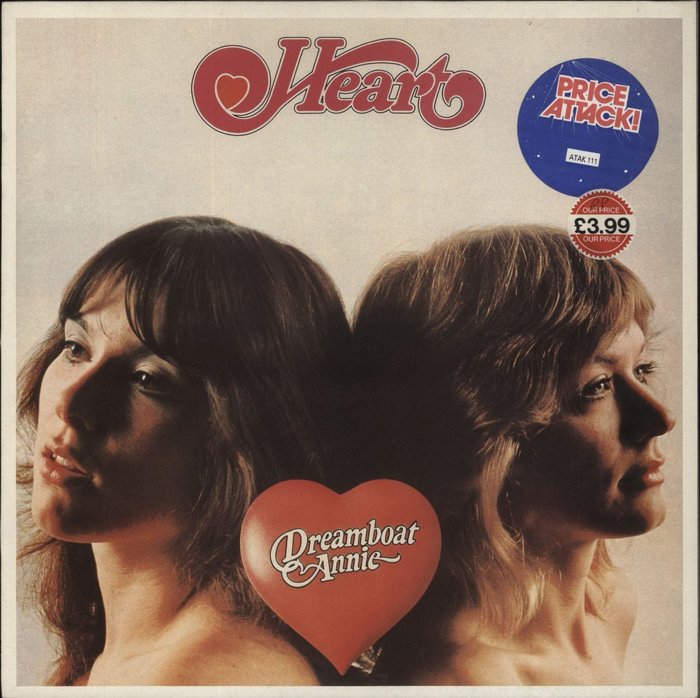 Heart Dreamboat Annie UK vinyl LP album (LP record) EMS1277