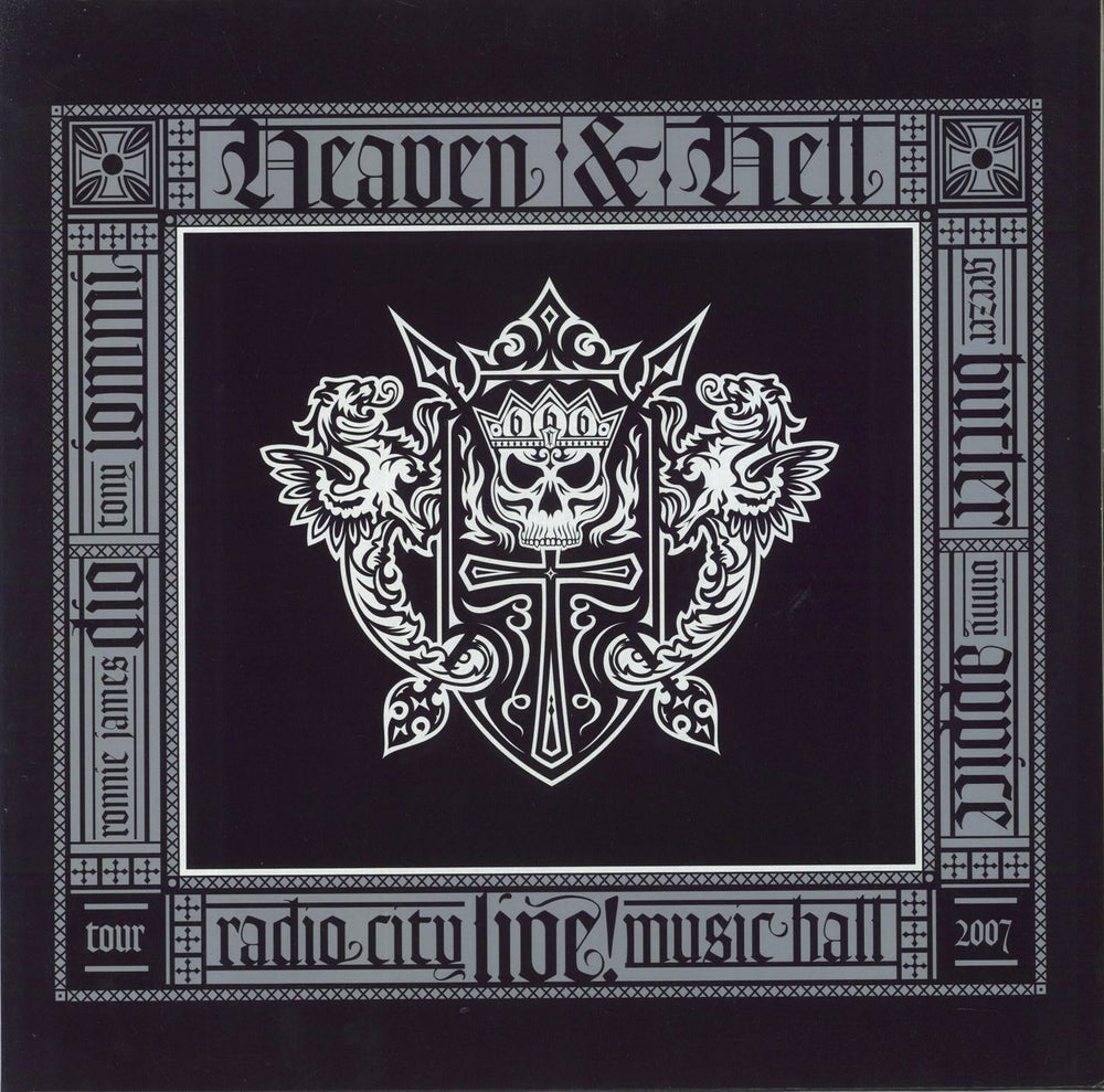 Heaven & Hell Radio City Music Hall Live German 2-LP vinyl record set (Double LP Album) SPV981012LP