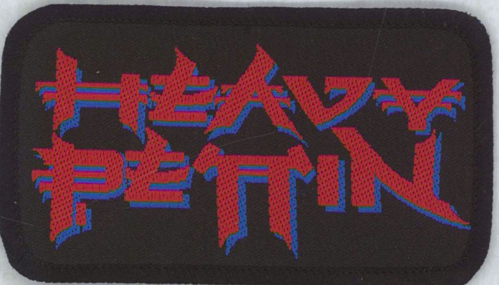 Heavy Pettin Rock Me - Patch UK 12" vinyl single (12 inch record / Maxi-single)