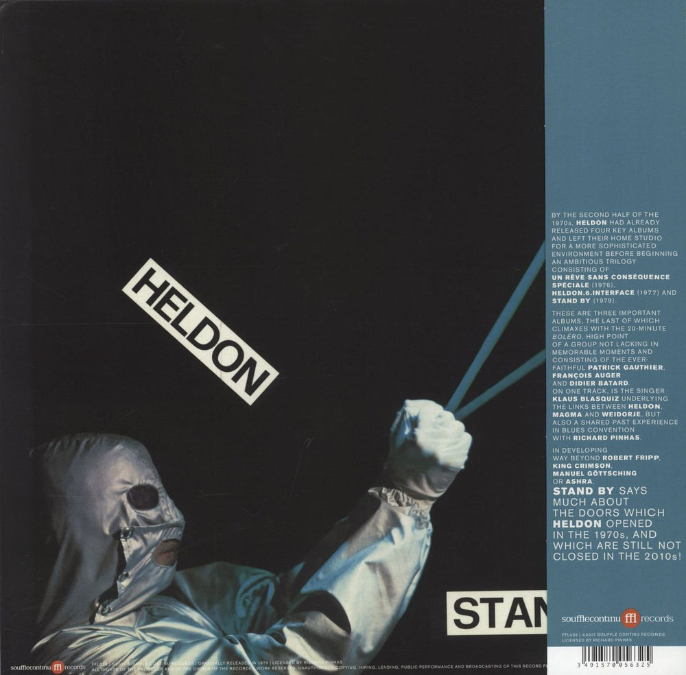 Heldon Stand By French vinyl LP album (LP record) 9700000201315