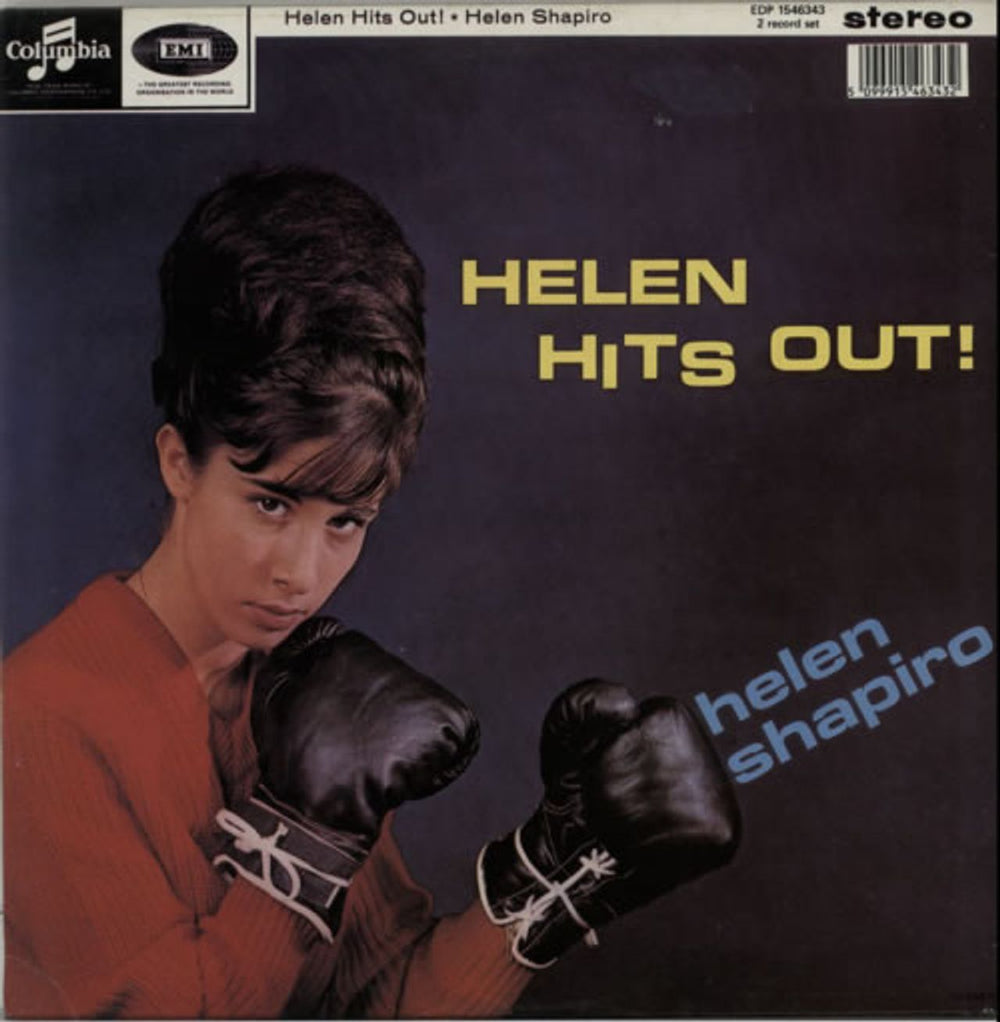 Helen Shapiro 'Tops' With Me / Helen Hits Out! UK 2-LP vinyl record set (Double LP Album) HES2LTO227134