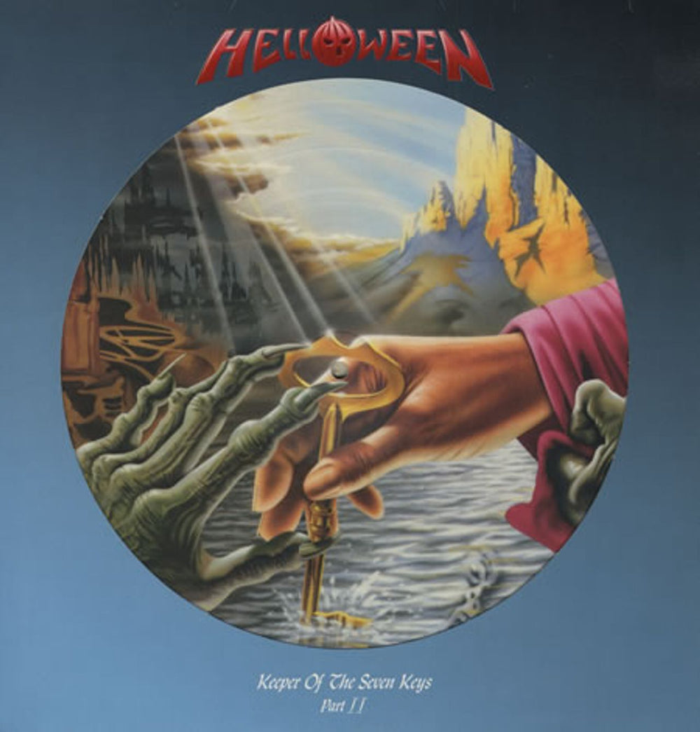 Helloween Keeper Of The Seven Keys Part 2 German picture disc LP (vinyl picture disc album) N01179