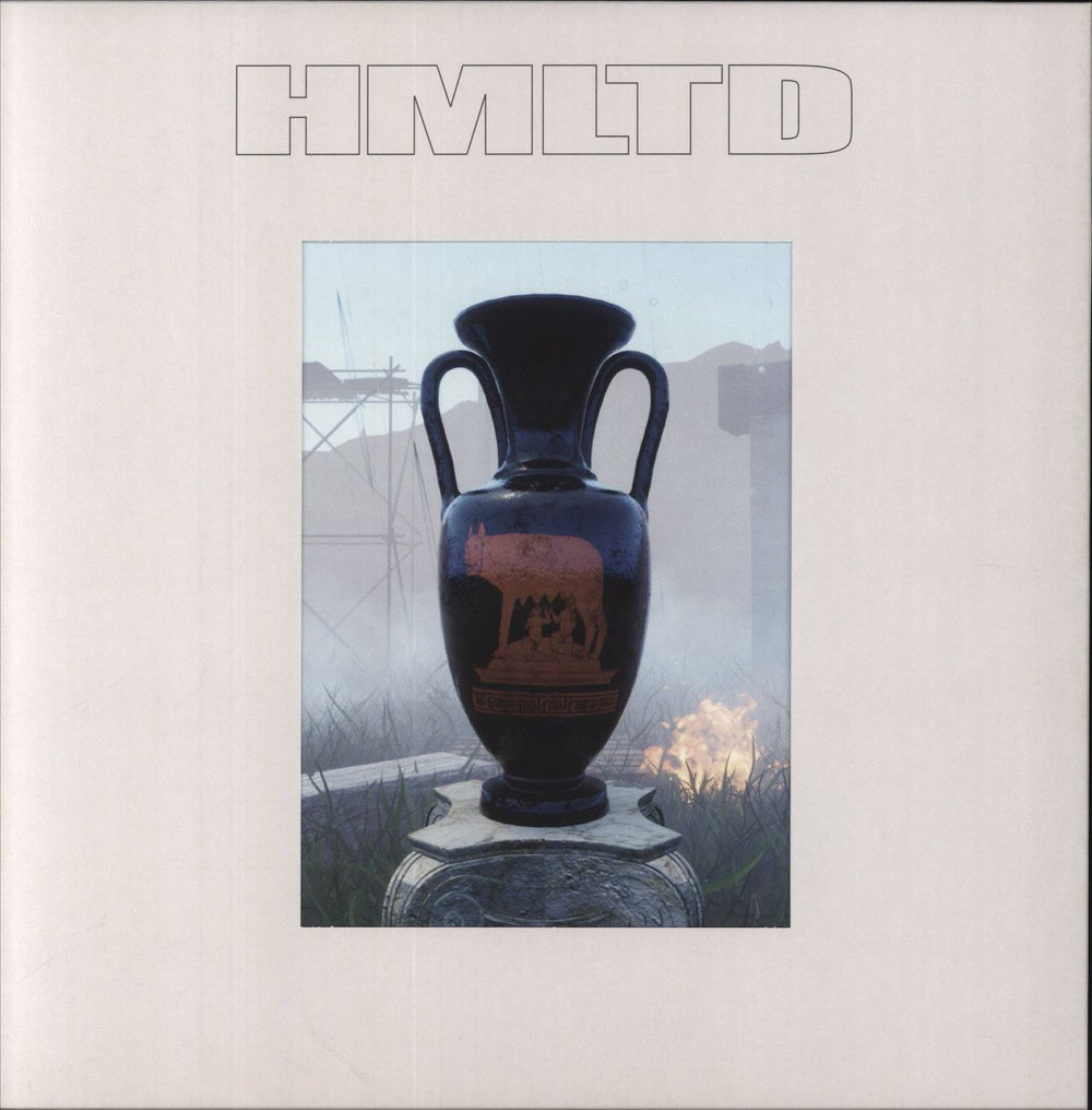 HMLTD West Of Eden - Red Vinyl + Flexi-disc UK vinyl LP album (LP record)