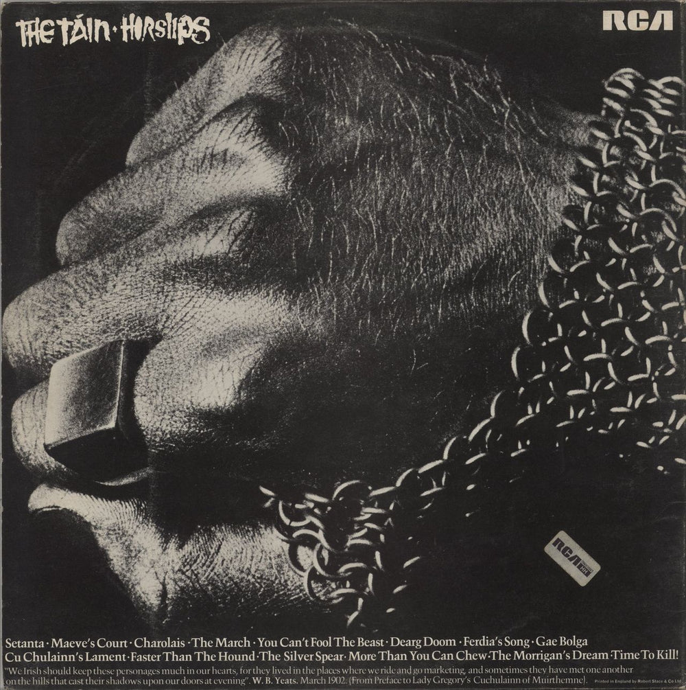 Horslips The Táin UK vinyl LP album (LP record)