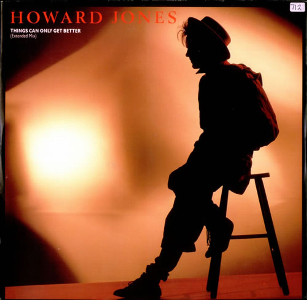 Howard Jones Things Can Only Get Better UK 12" vinyl single (12 inch record / Maxi-single) HOW6T