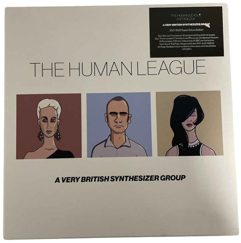 Human League A Very British Synthesizer Group UK box set 570258-1